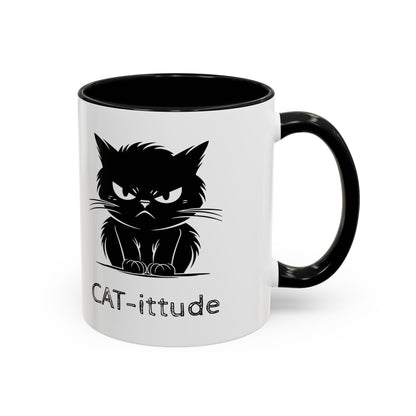 CAT-ittude 2-Tone Coffee Mug