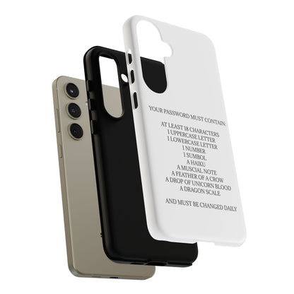 Password Samsung Case