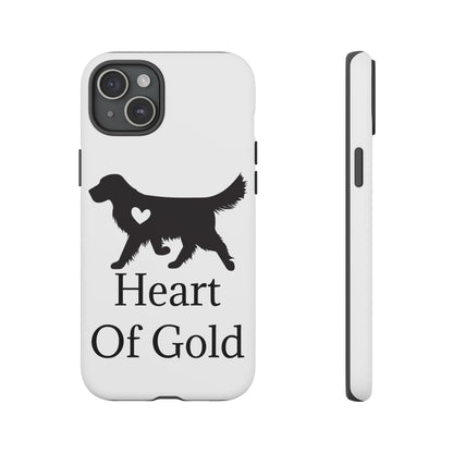 Heart Of Gold iPhone Case
