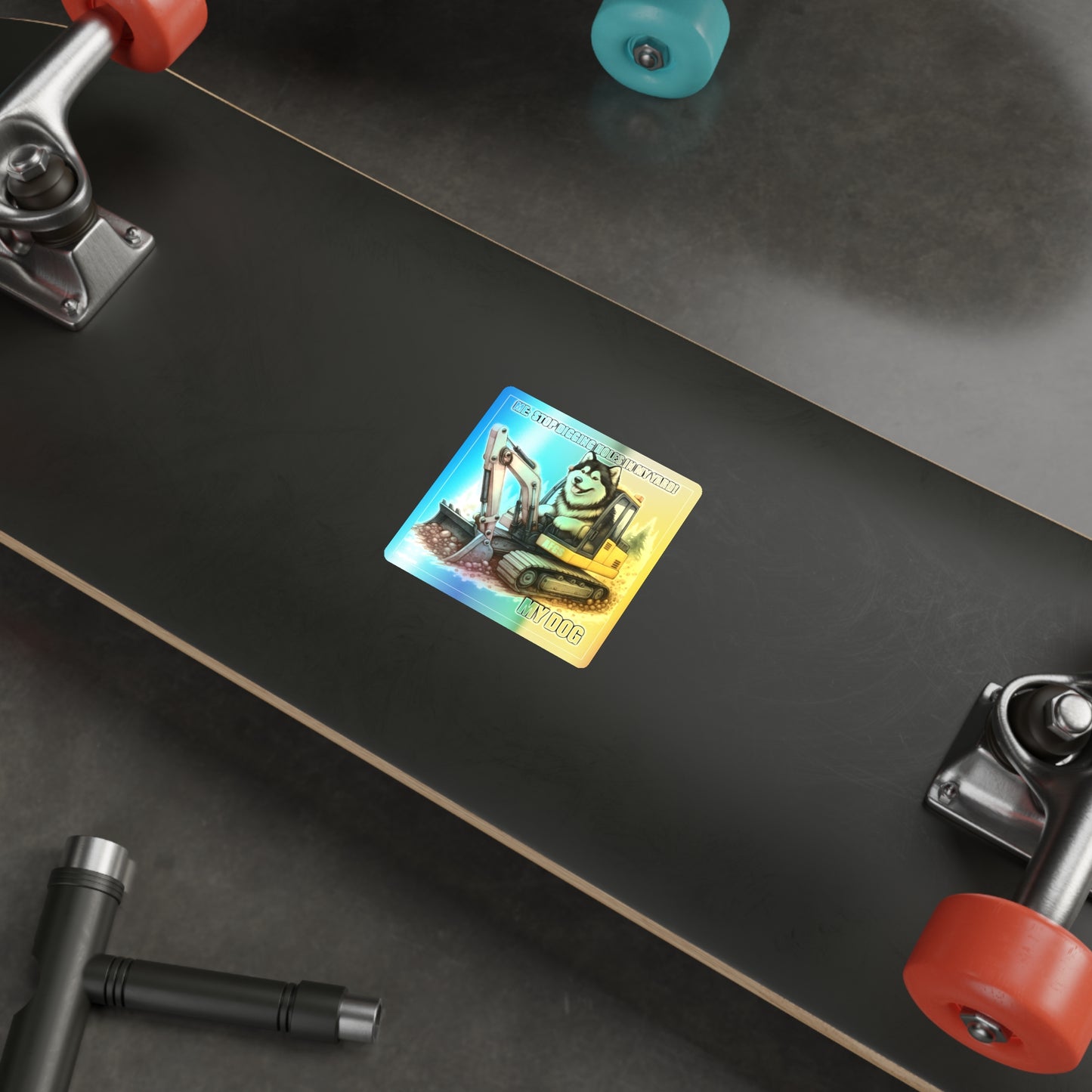 Digmaster Holographic Sticker