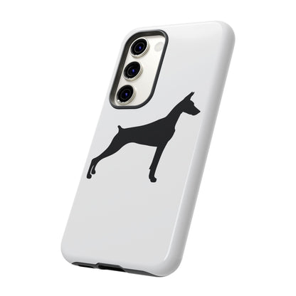 Doberman Silhouette Samsung Case