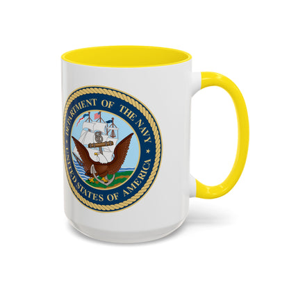 US Navy 2-Tone Coffee Mug