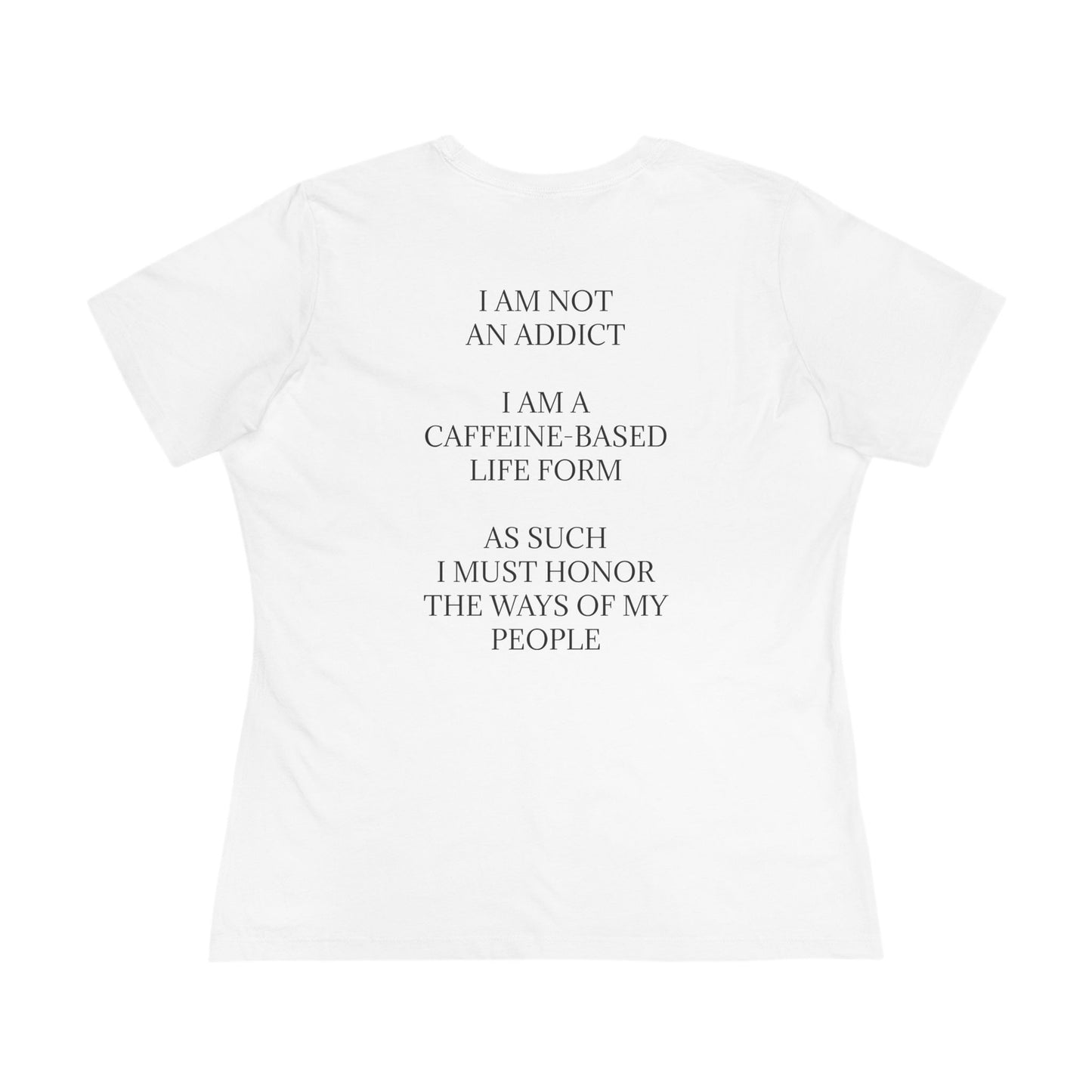 Not An Addict Women's Short Sleeve Crewneck Tee