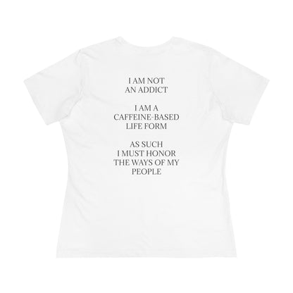 Not An Addict Women's Short Sleeve Crewneck Tee