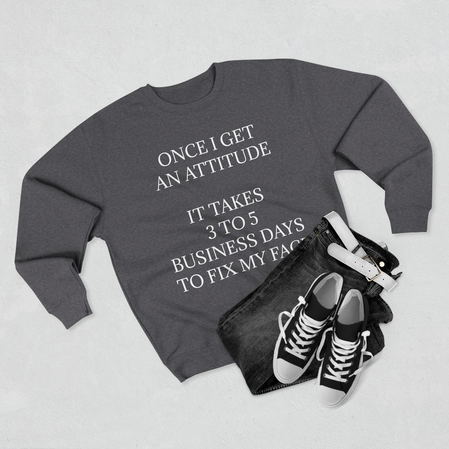 Fix My Face Unisex Crewneck Sweatshirt