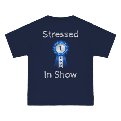 Stressed In Show Men's Short-Sleeve Crewneck Tee