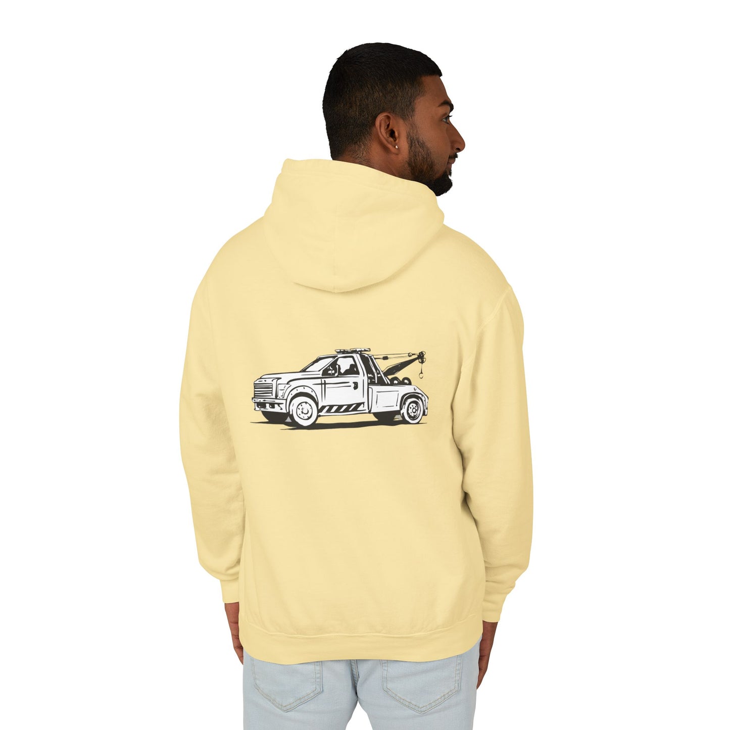 Wheel Lift Tow Truck Unisex Lightweight Hoodie