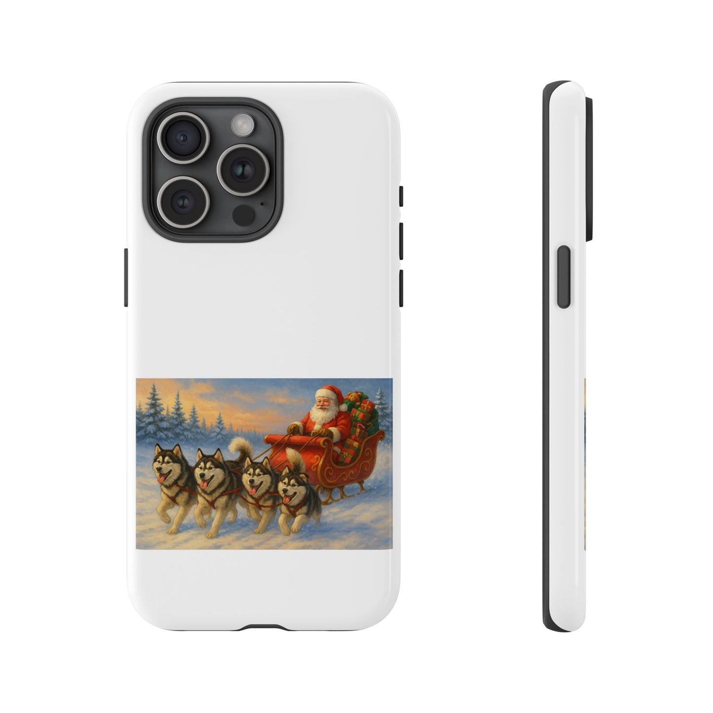 Dashing Through The Snow iPhone Case