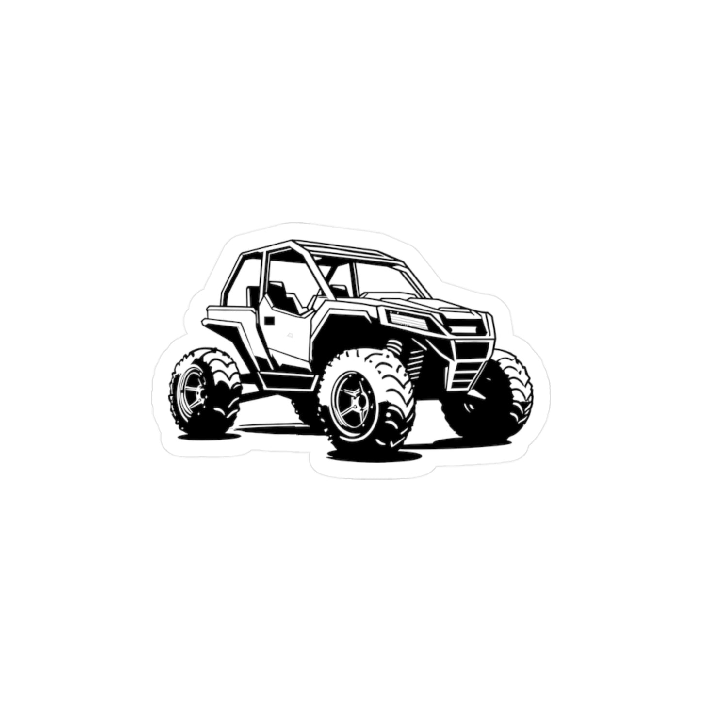 Off The Beaten Path Side By Side Vinyl Decal