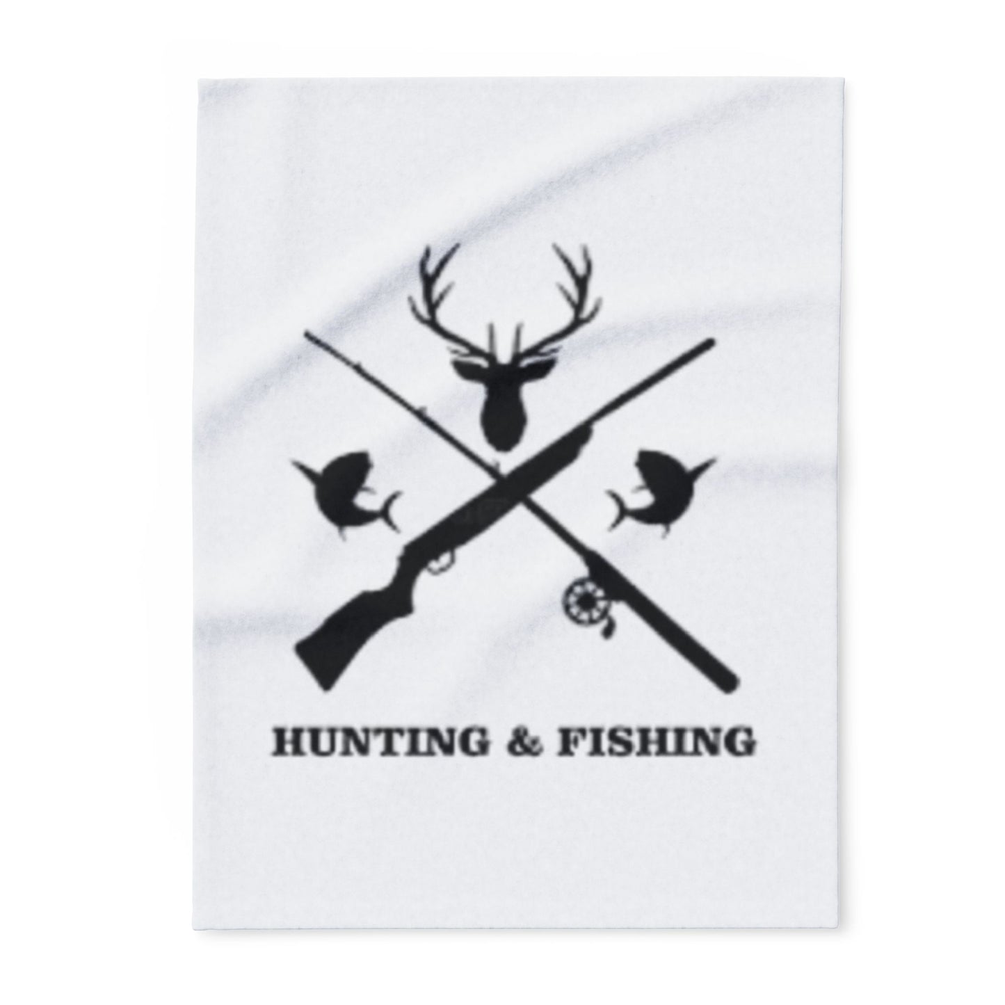 Hunting/Fishing Arctic Fleece Blanket