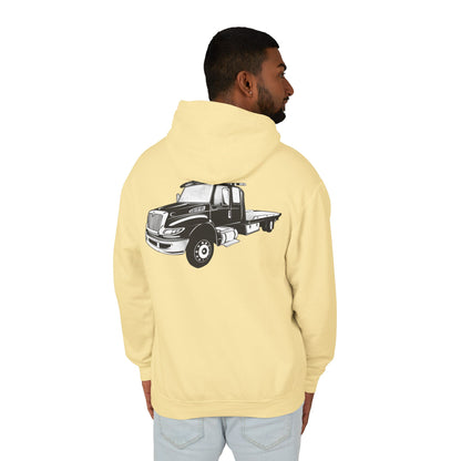 Flatbed Tow Truck Unisex Lightweight Hoodie