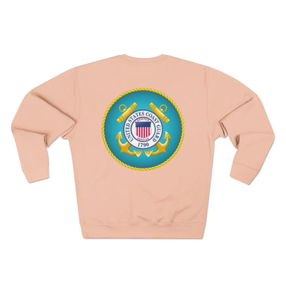 US Coast Guard Unisex Crewneck Sweatshirt