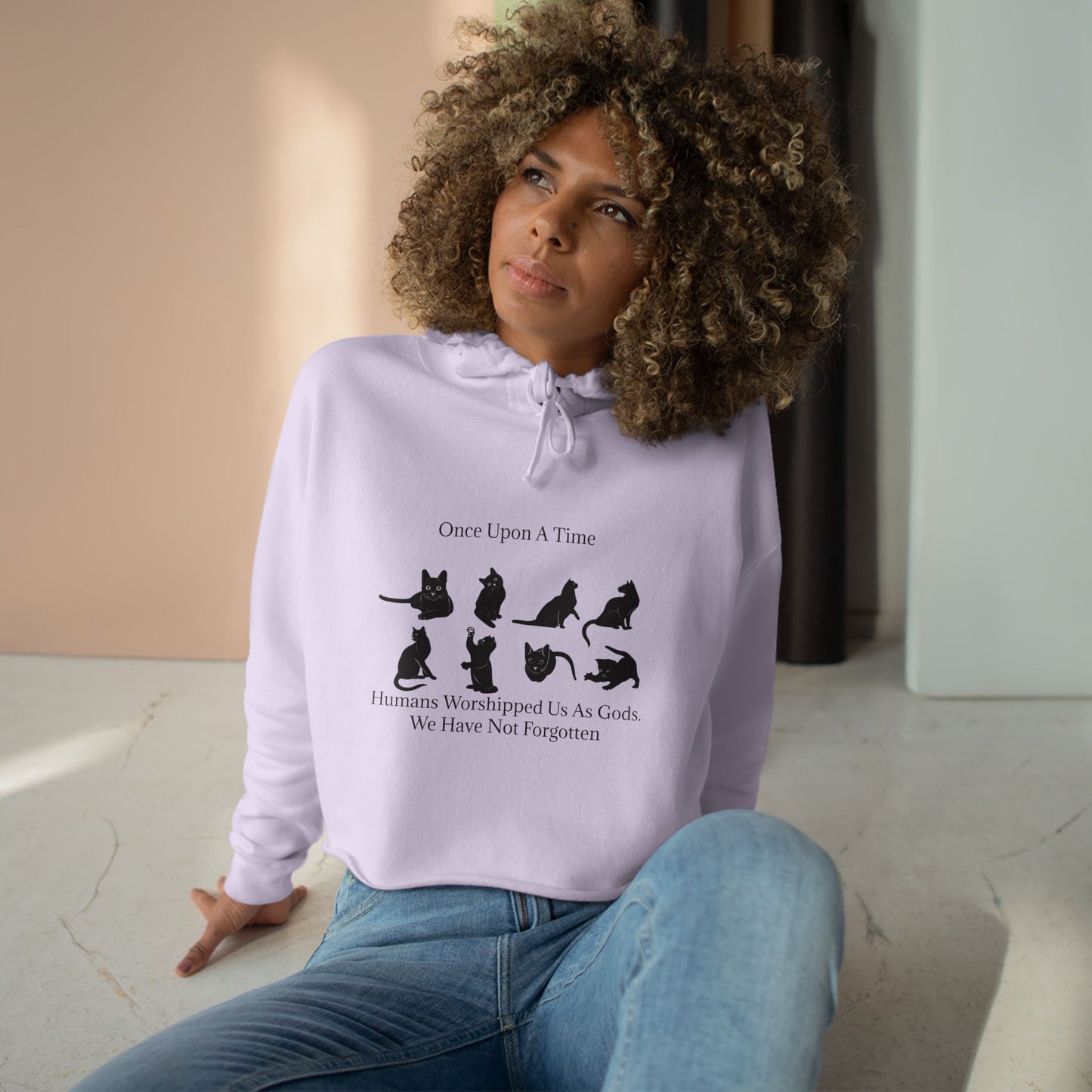 Once Upon A Time Women's Crop Hoodie