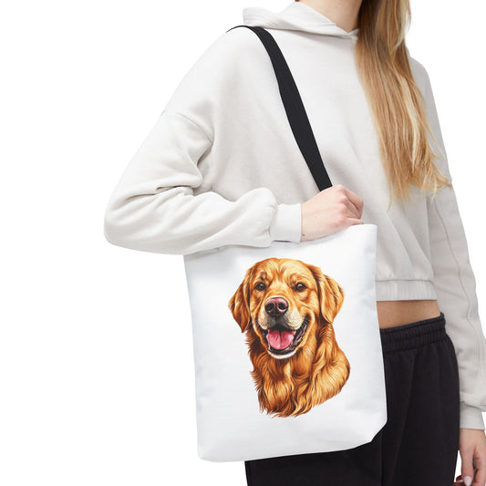 Golden Head Tote Bag