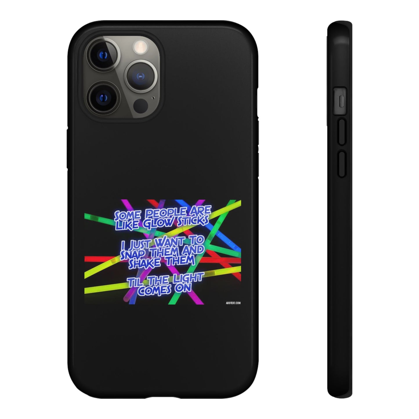 Glow Sticks iPhone Case