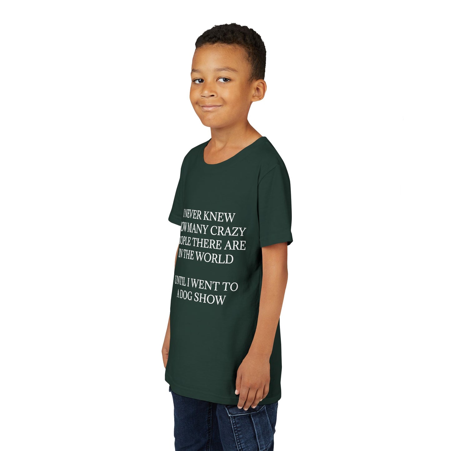 Never Knew Youth Unisex Short Sleeve Crewneck Tee