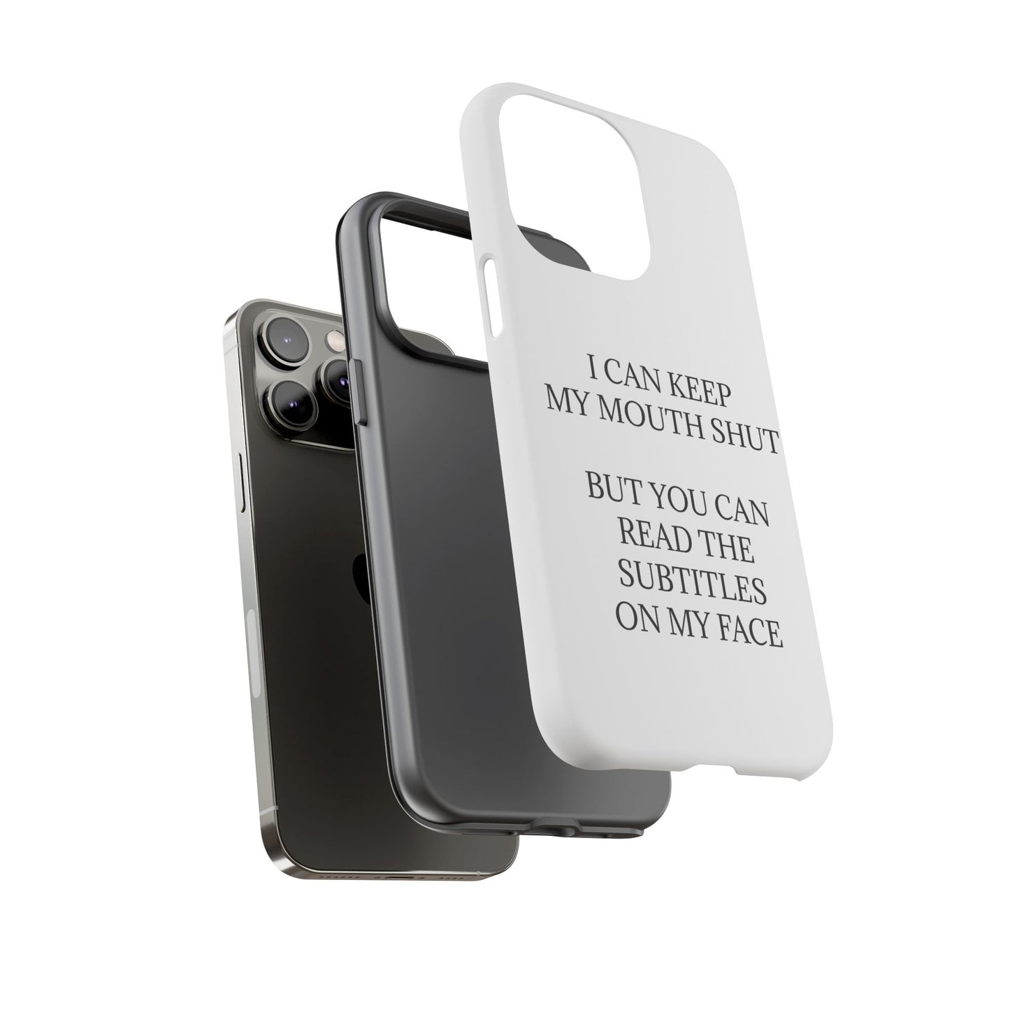 Subtitles iPhone Case