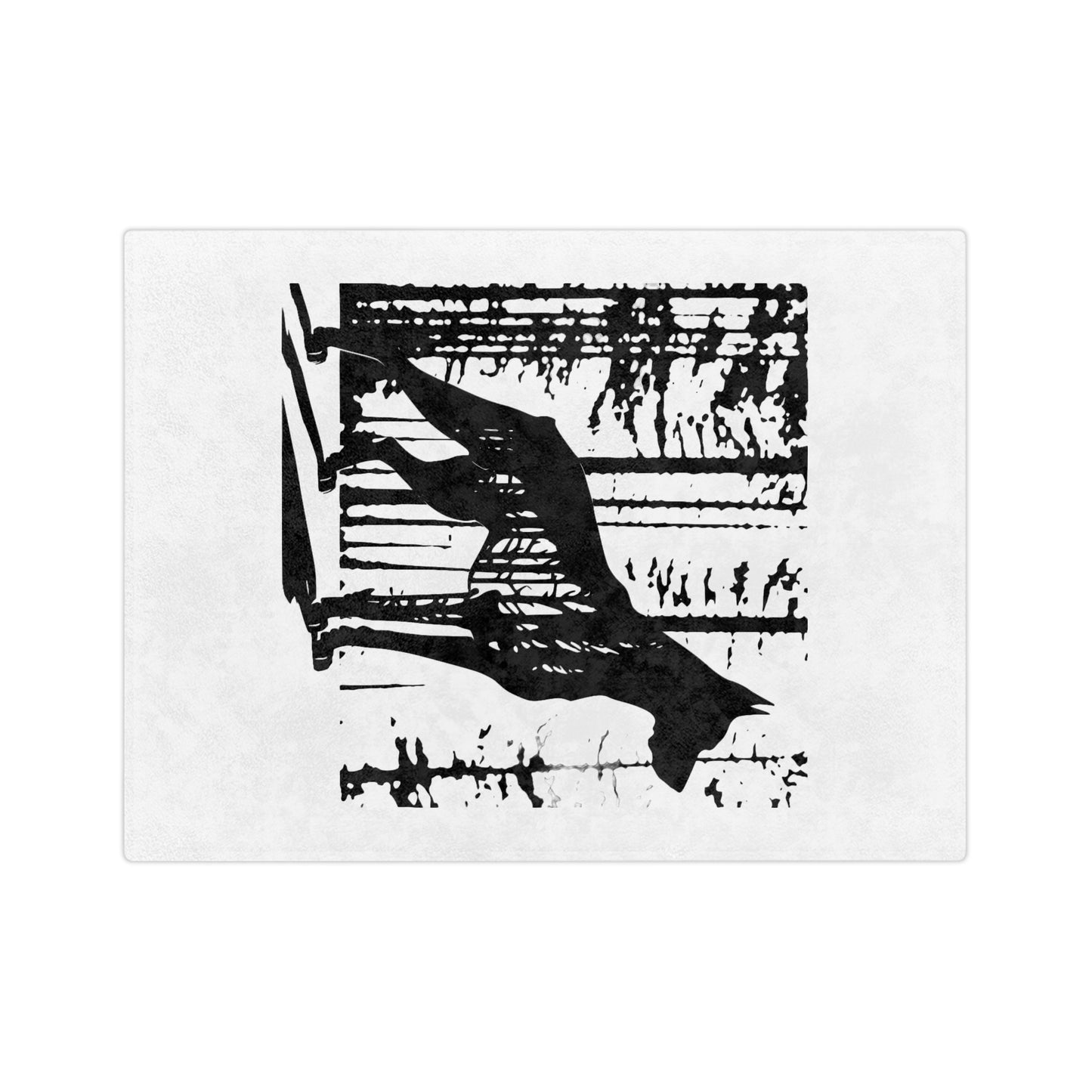 Guardian Of The Forest Velveteen Microfiber Blanket