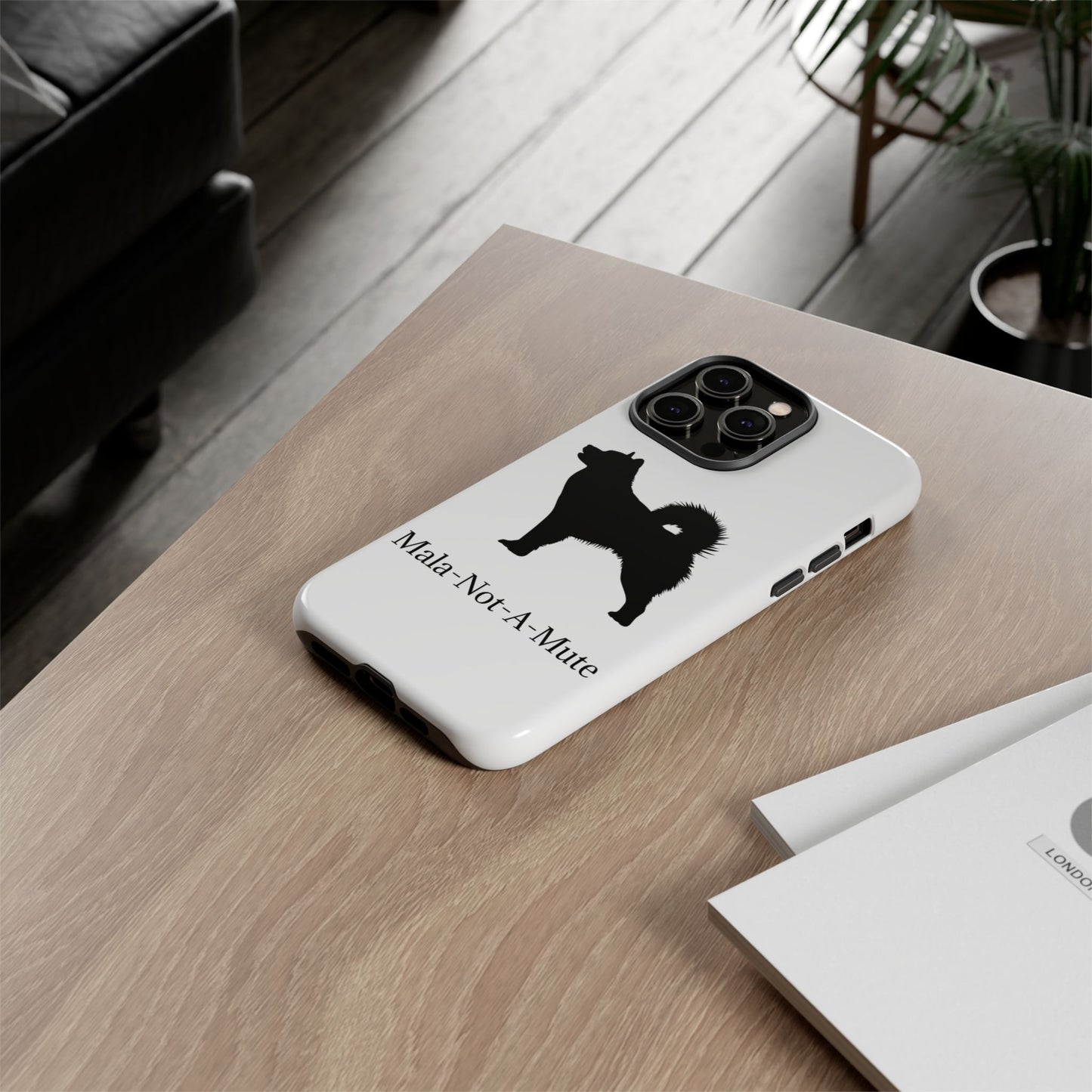 Mala-Not-A-Mute iPhone Case