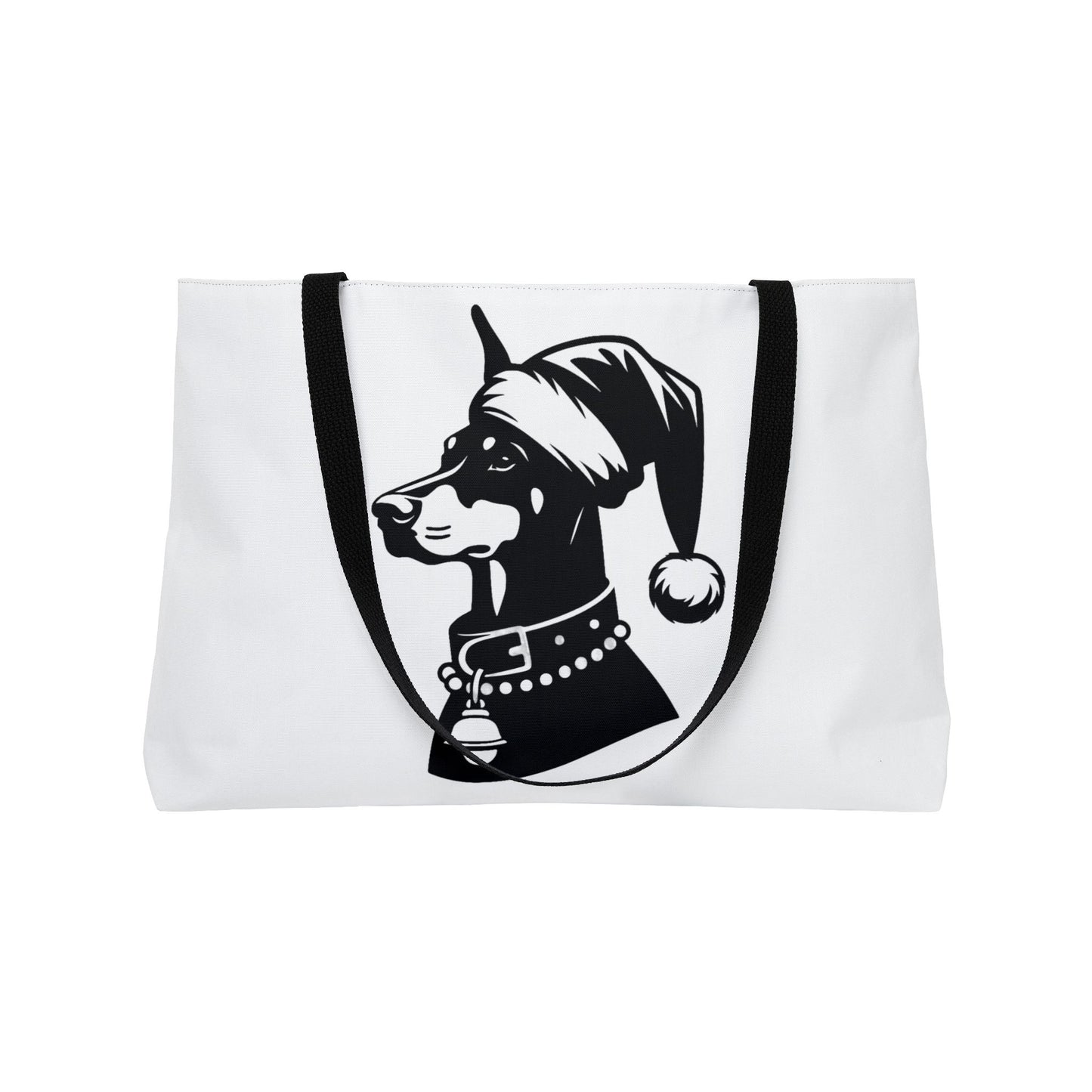 Santa Paws Doberman Weekender Tote Bag