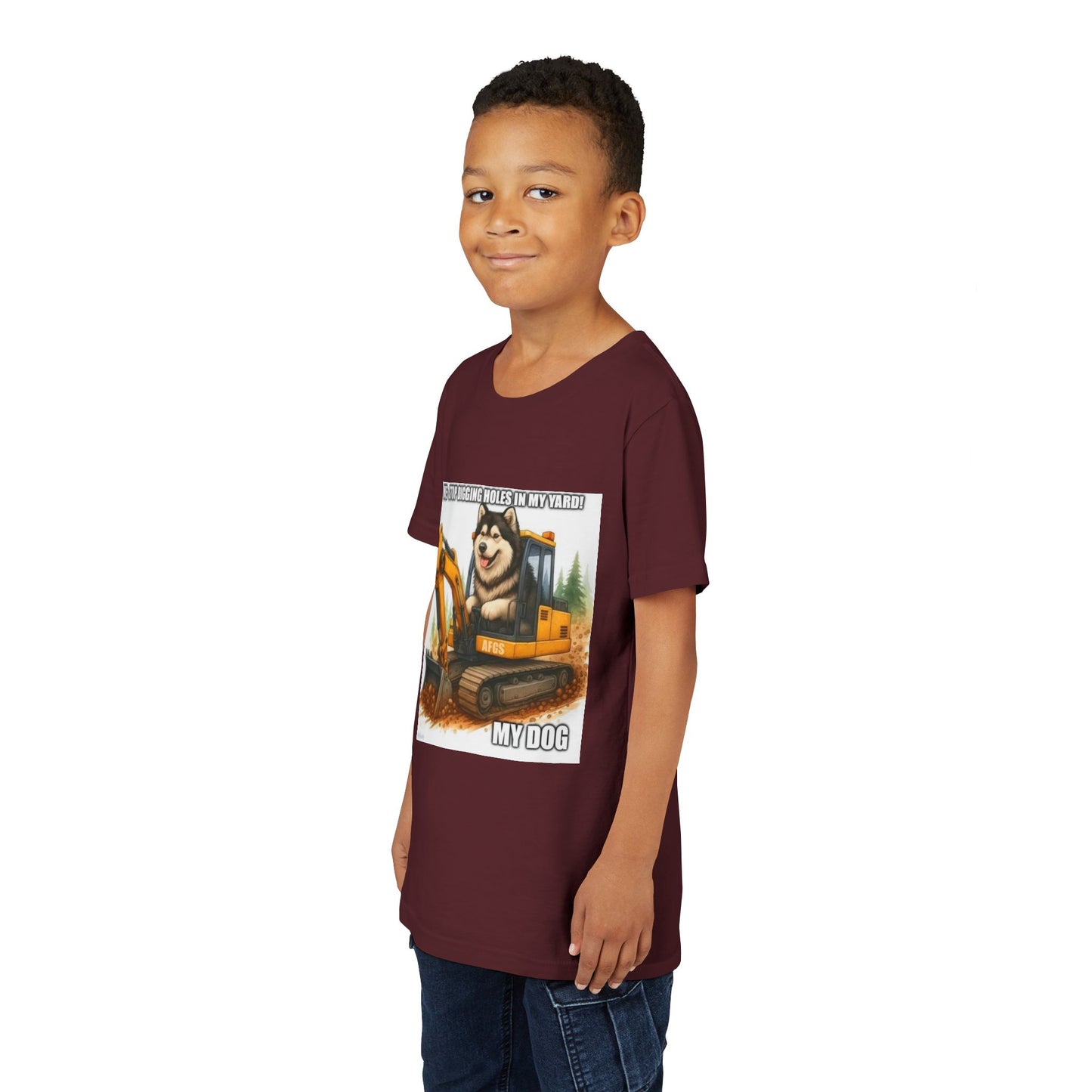 Digmaster Youth Unisex Short Sleeve Crewneck Tee