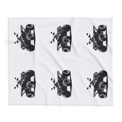 Off The Beaten Path Quad Arctic Fleece Blanket