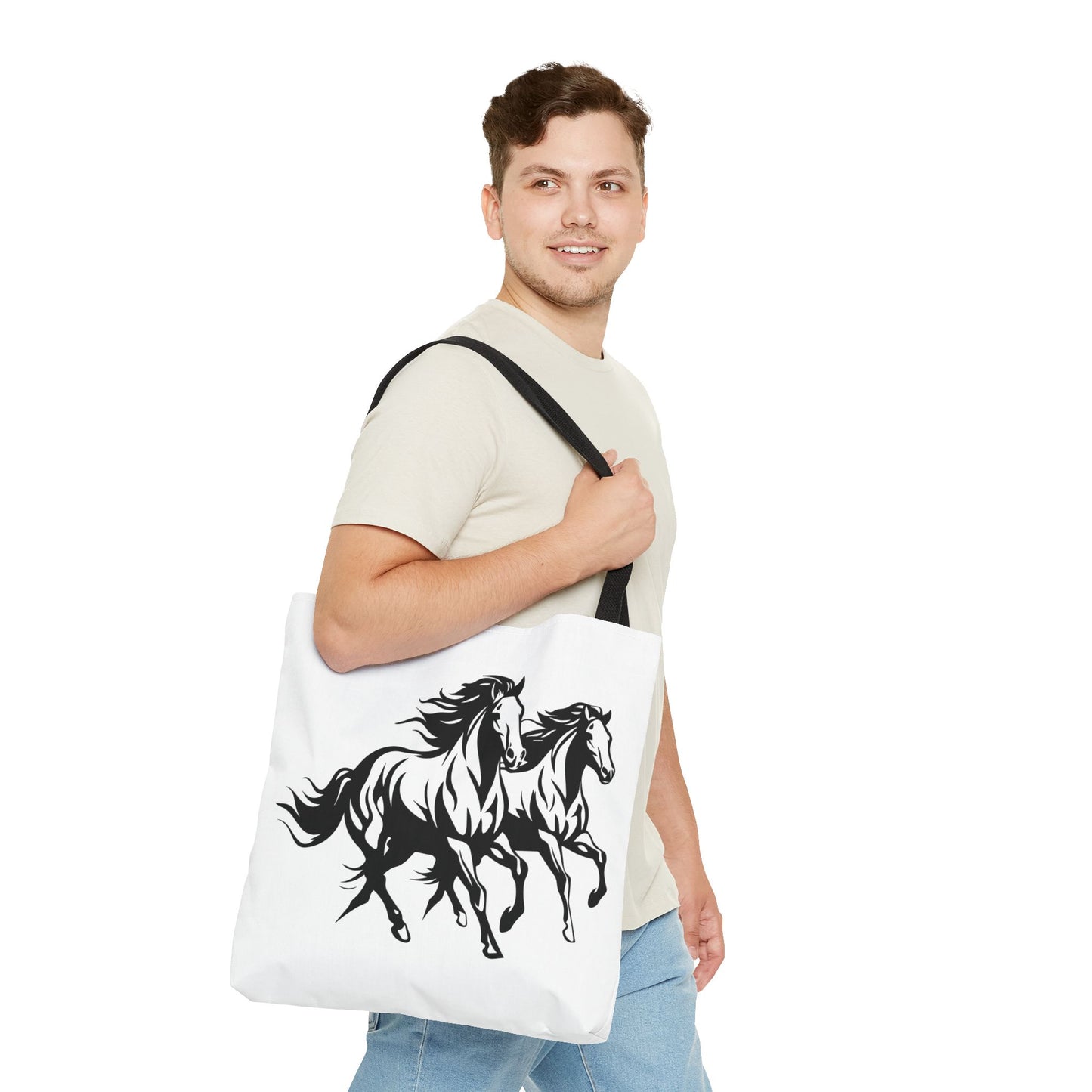 Horsin' Around Tote Bag