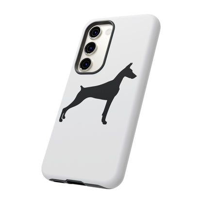 Doberman Silhouette Samsung Case