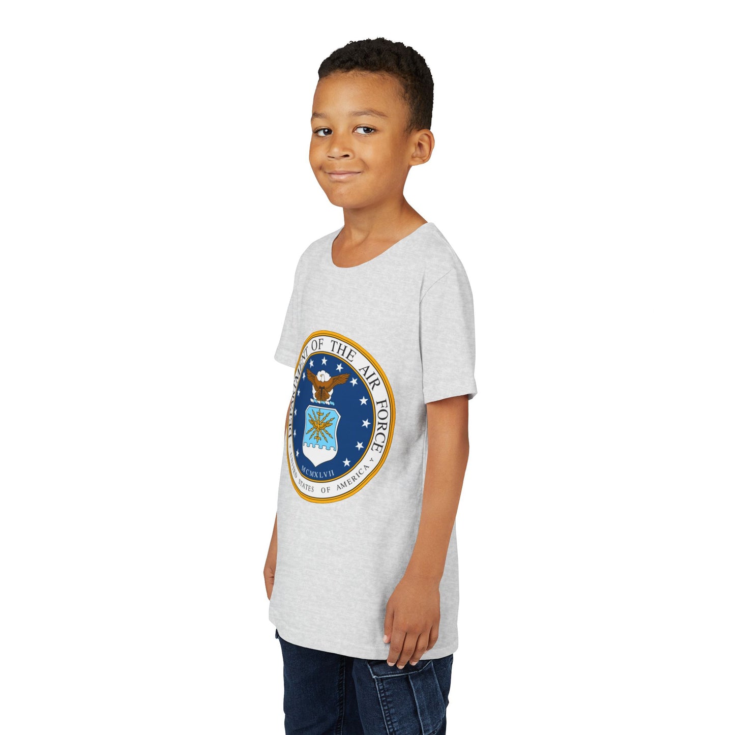 US Air Force Youth Unisex Short Sleeve Crewneck Tee