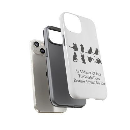 Matter Of Fact Cat iPhone Case