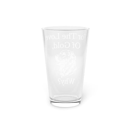 For The Love Of Gold Drinking Glass
