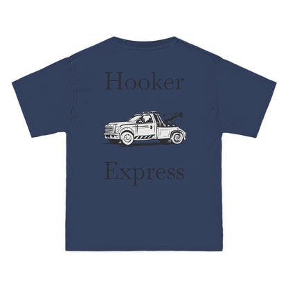 H**ker Express Wheel Lift Tow Truck Men's Short-Sleeve Crewneck Tee