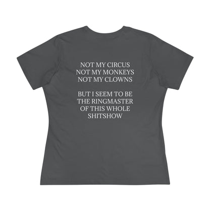 Ringmaster Women's Short Sleeve Crewneck Tee