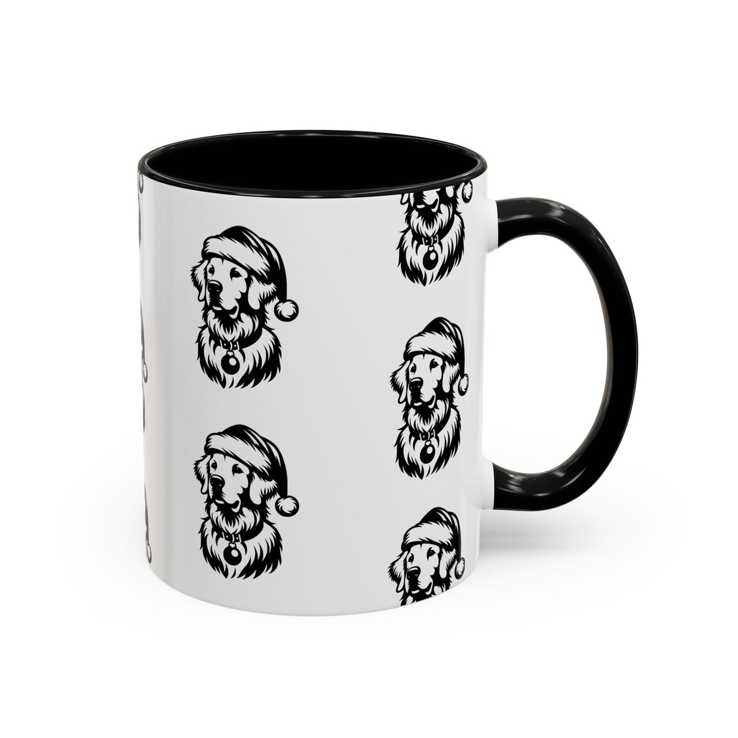 Santa Paws Golden 2-Tone Coffee Mug