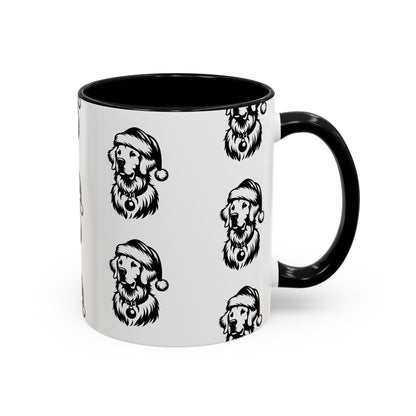 Santa Paws Golden 2-Tone Coffee Mug