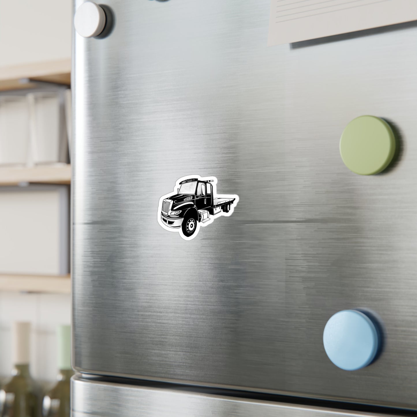 Flatbed Tow Truck Vinyl Decal