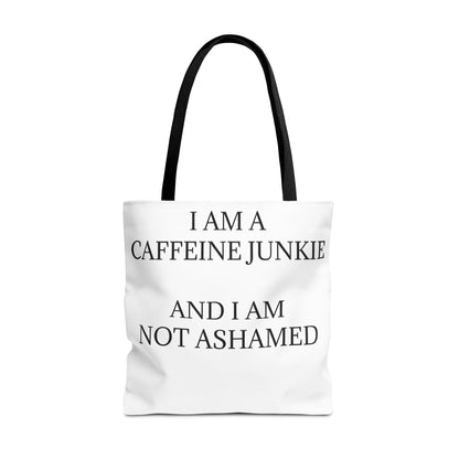 Caffeine Junkie Tote Bag