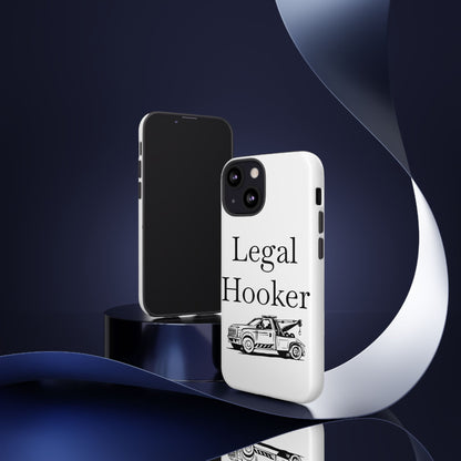 Legal H**ker Wheel Lift Tow Truck iPhone Case