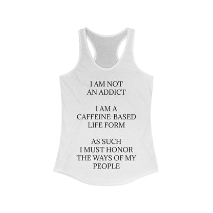 Not An Addict Women's Racerback Tank