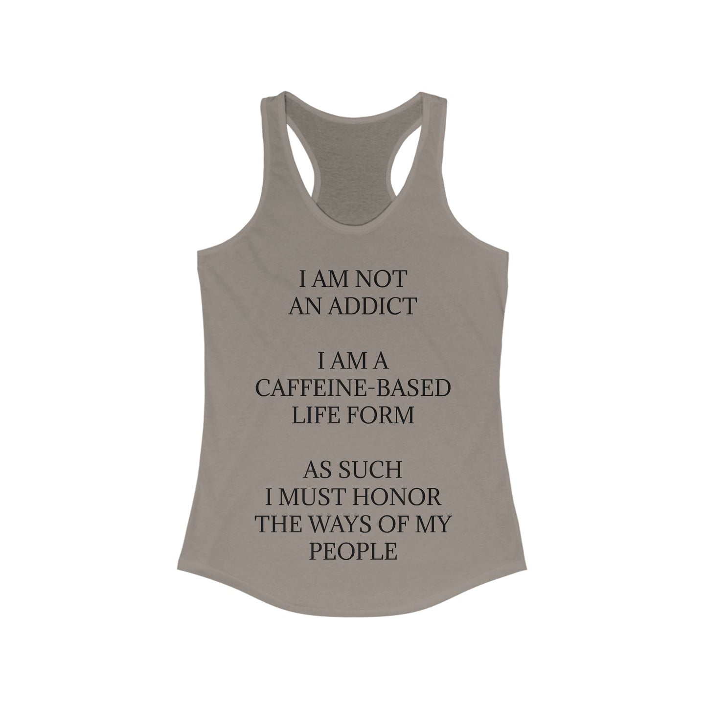 Not An Addict Women's Racerback Tank