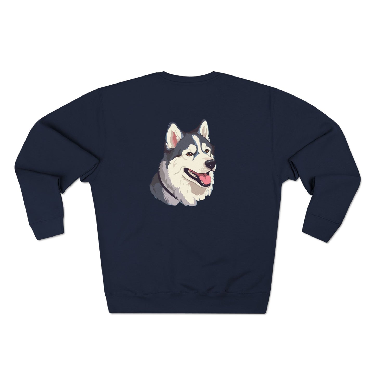 Malamute Head Unisex Crewneck Sweatshirt