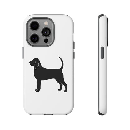 Bloodhound Silhouette iPhone Case
