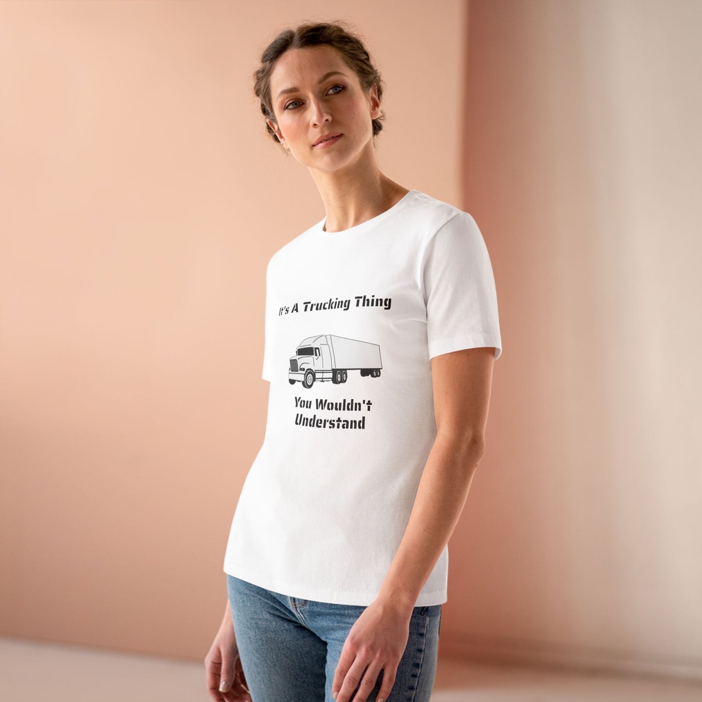 Trucking Thing Women's Short Sleeve Crewneck Tee