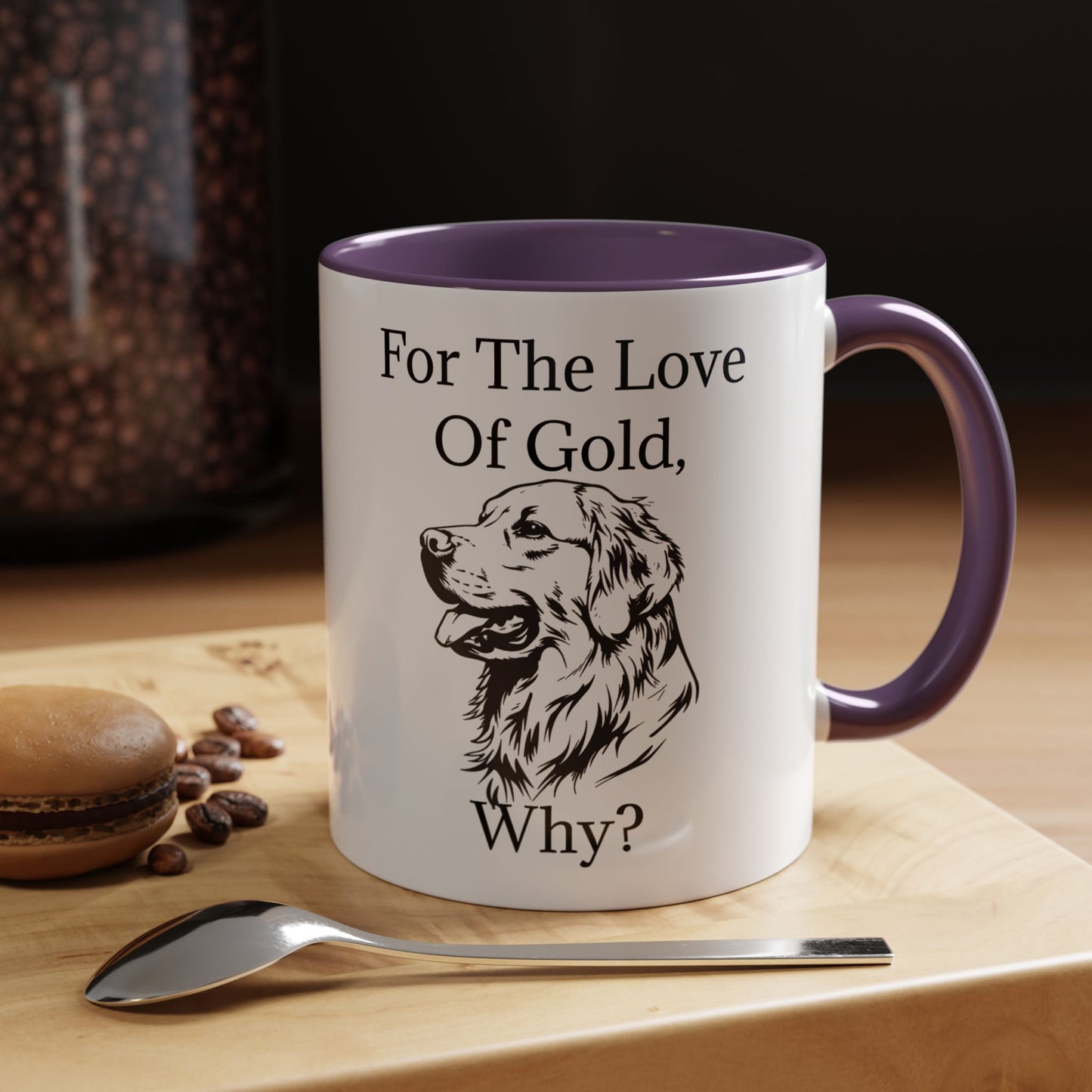 For The Love Of Gold 2-Tone Coffee Mug