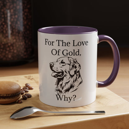 For The Love Of Gold 2-Tone Coffee Mug
