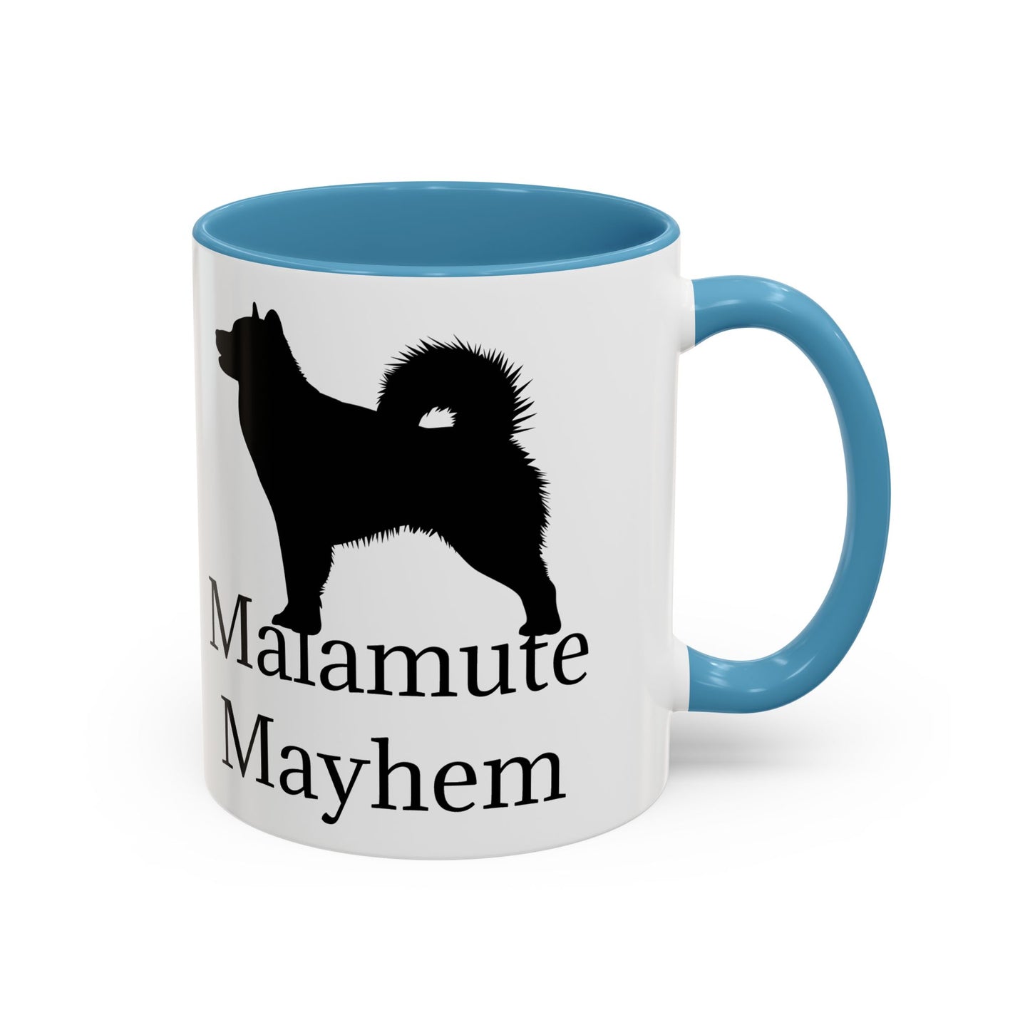 Malamute Mayhem 2-Tone Coffee Mug