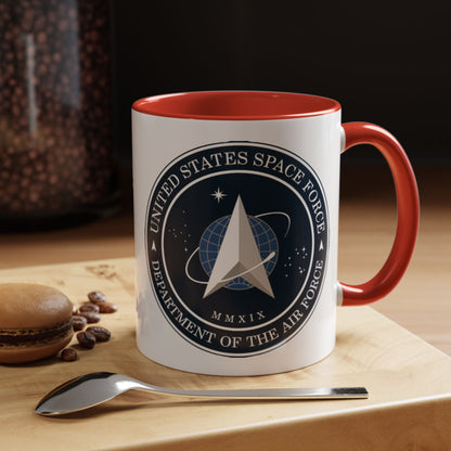 US Space Force 2-Tone Coffee Mug