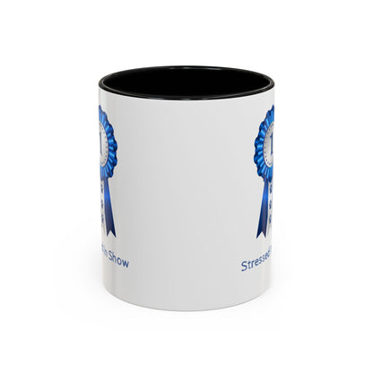 Stressed In Show 2-Tone Coffee Mug