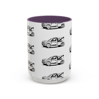 Wheel Lift Tow Truck 2-Tone Coffee Mug