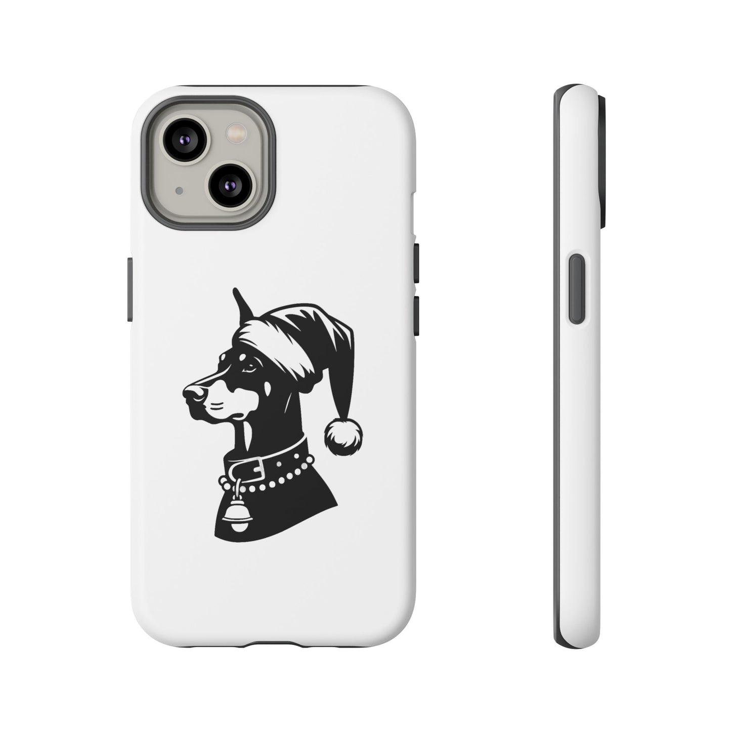 Santa Paws Doberman iPhone Case